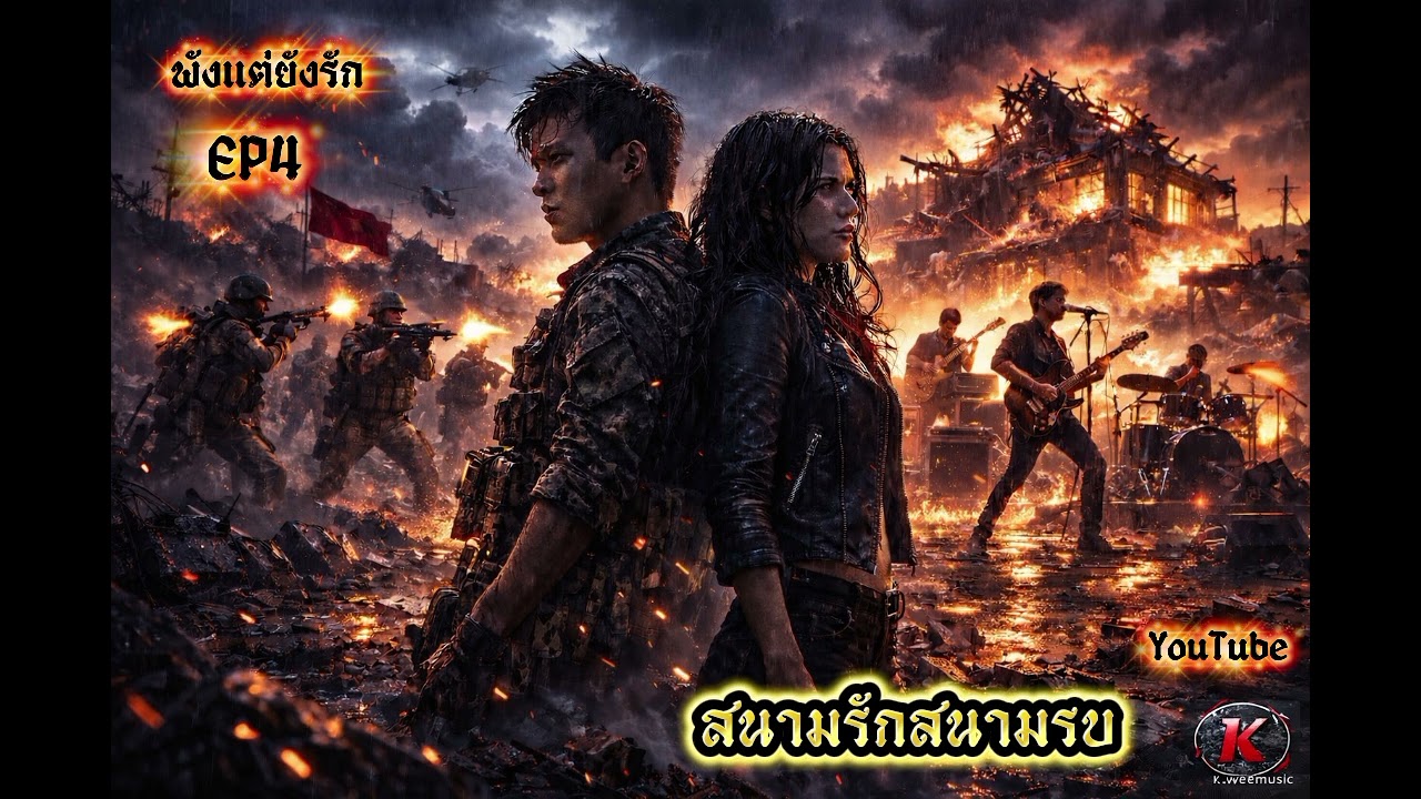 สนามรักสนามรบ EP4 I พังแต่ยังรัก @k.weemusic 