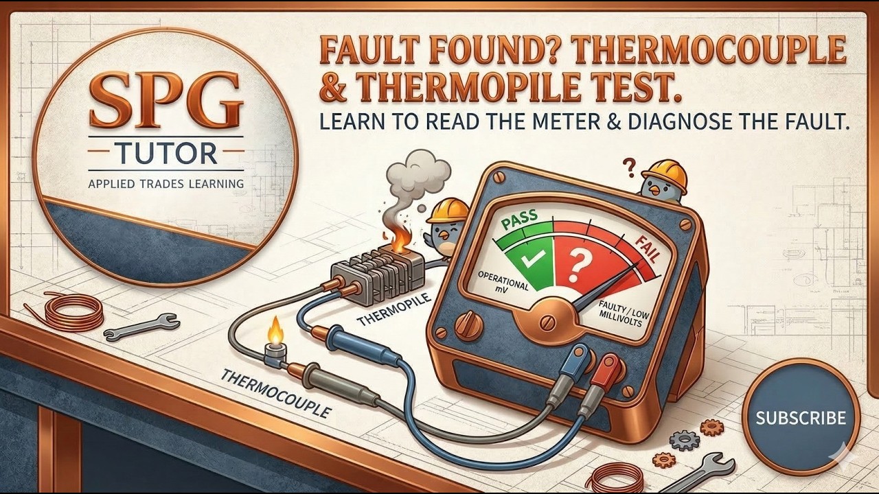 Gas fitting open and closed circuit tests for gas appliances.
