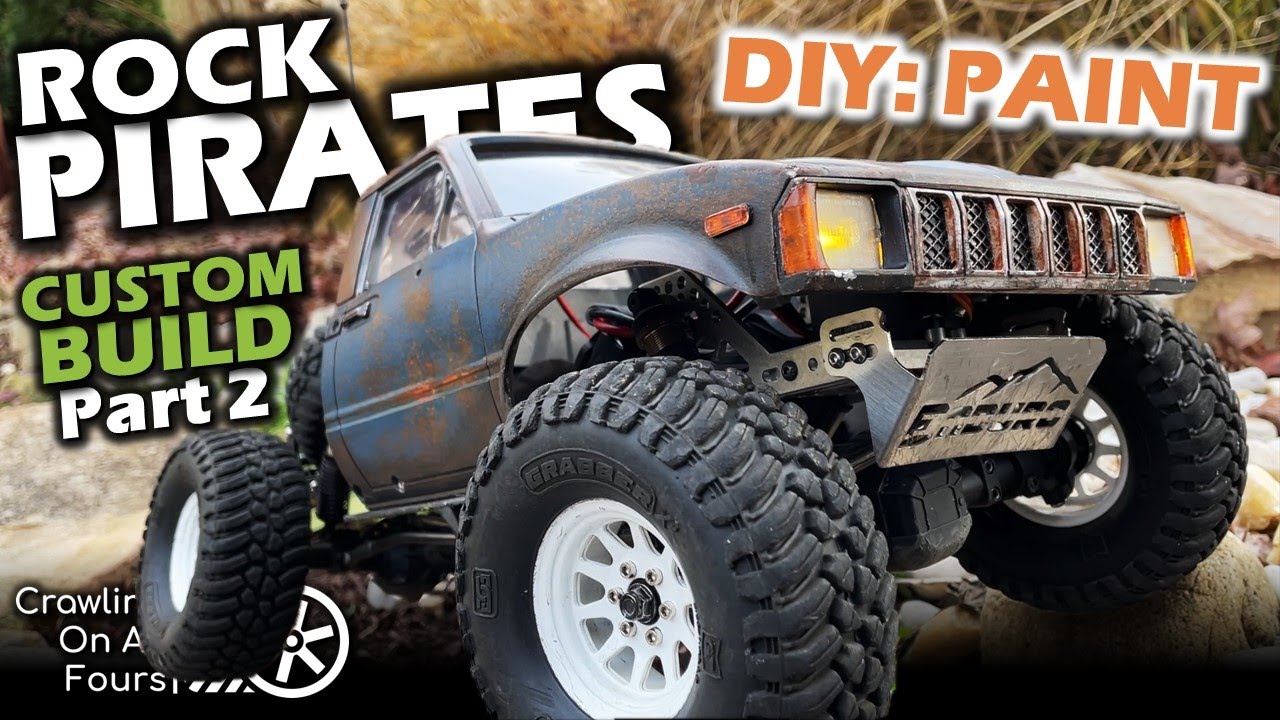 YOU Can Paint RC's Like This, Too!! - Rock Pirates RC Build Pt. 2