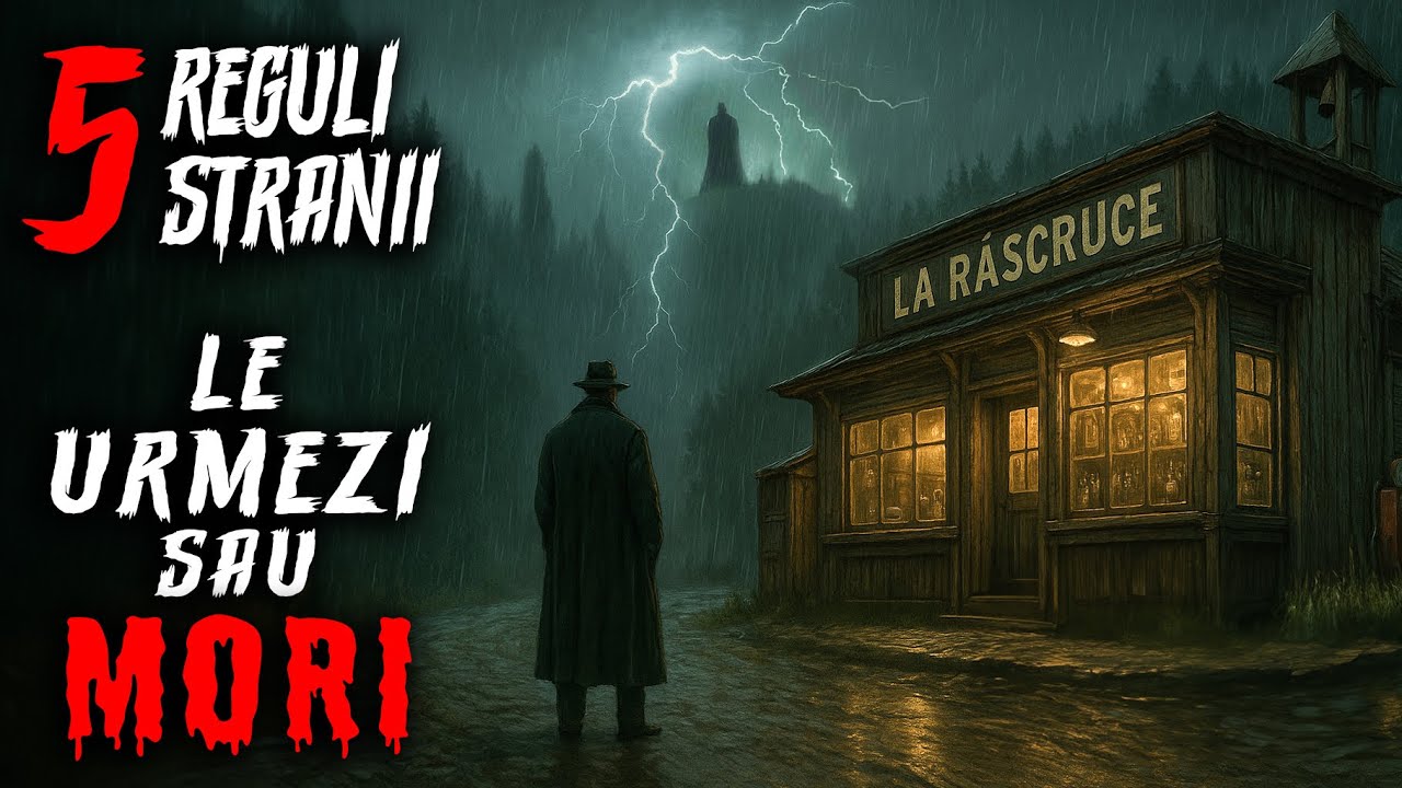 Lucrez intr-un bar uitat de lume. Trebuie sa Urmez 5 REGULI STRANII - Creepypasta