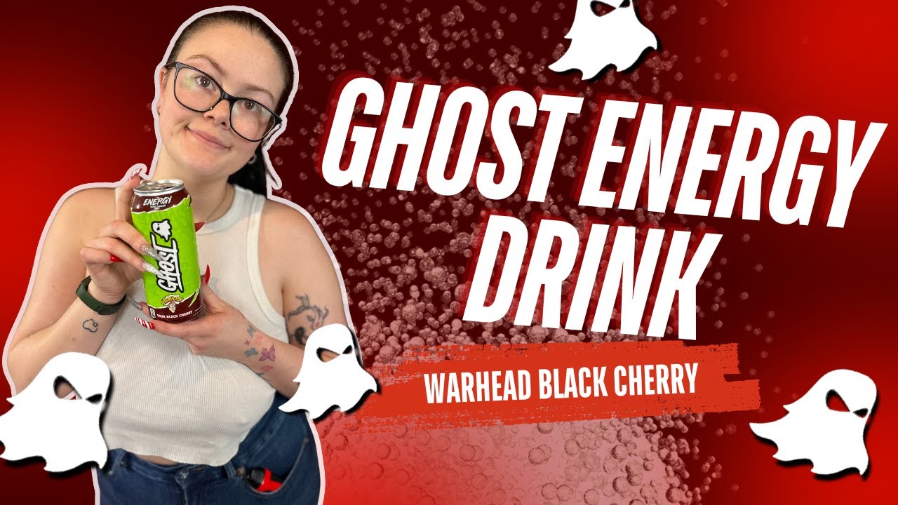 Ghost Energy NEW Warhead Black Cherry - First Taste Test!