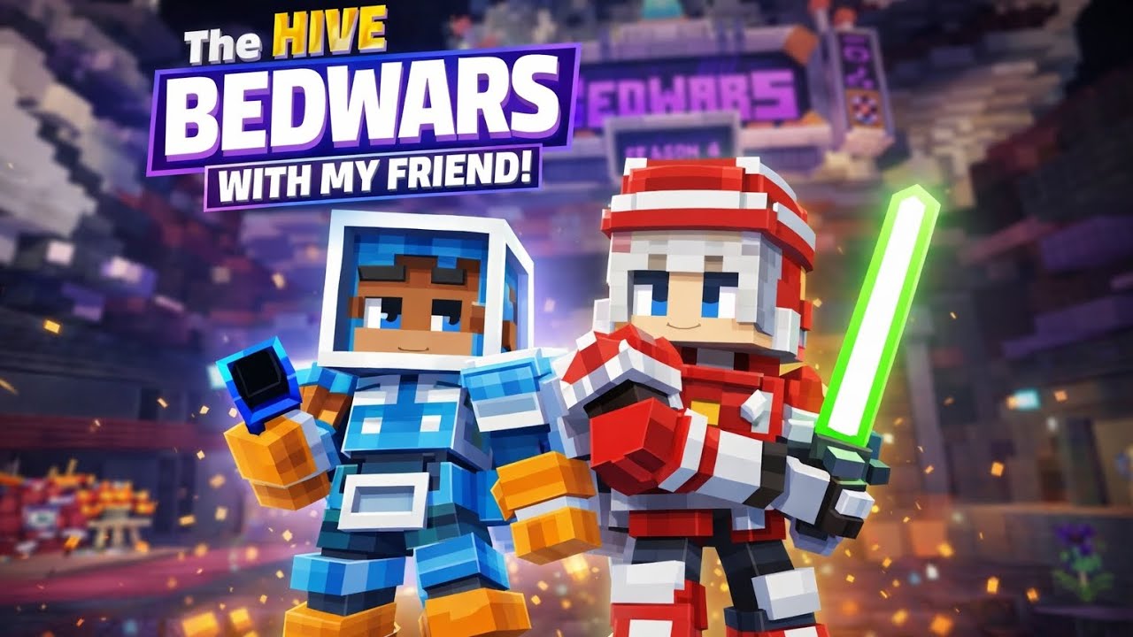 Hive BedWars With My Friend!
