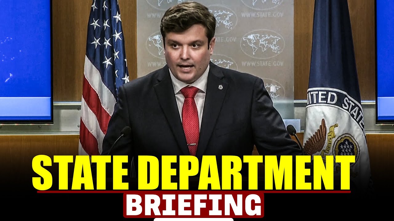 LIVE: State Department press briefing |Tommy Pigott | USA | America | Trump | India | Pakistan