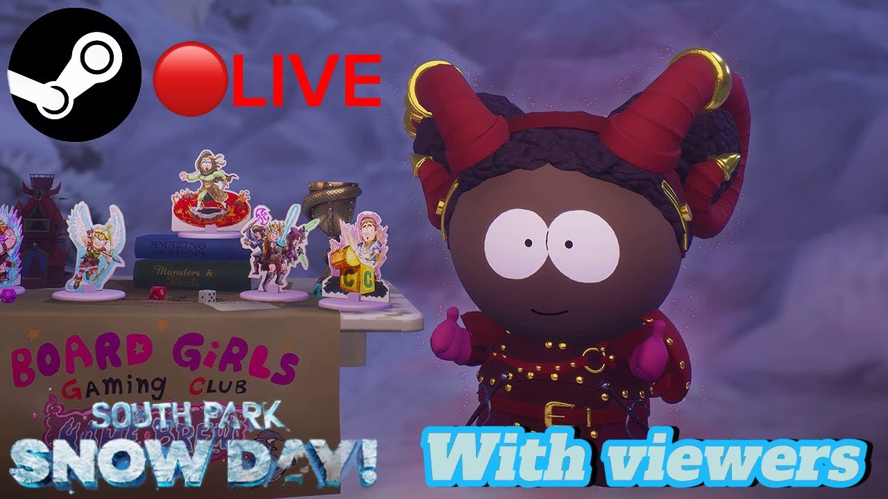 South park-Snow day Nichole's home brew DLC PT1 livestream
