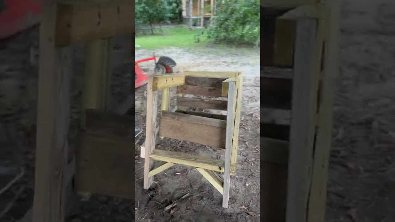 DIY 10 Feet Ladder Stand