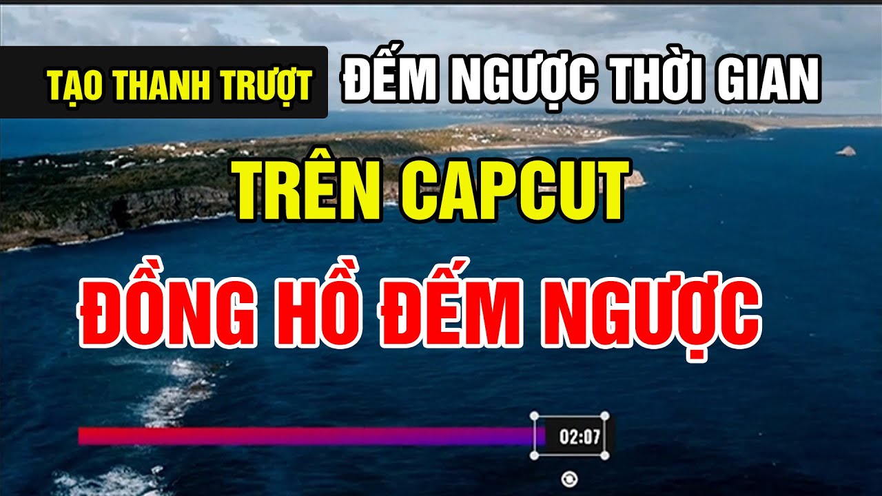 Cách tạo đồng hồ đếm ngược thời gian trên Capcut