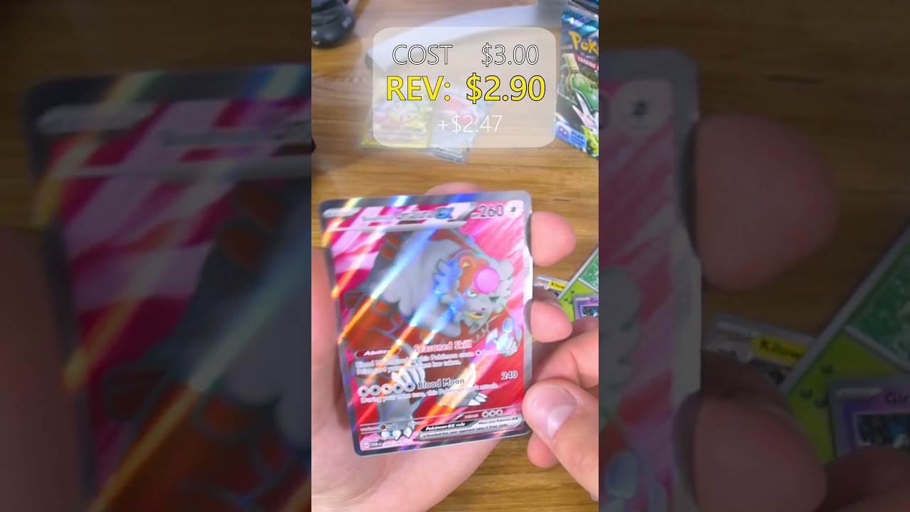 DAY 5 🔥 Bloodmoon URSALUNAex 🔥 Pokemon BOX Twilight Masquerade 