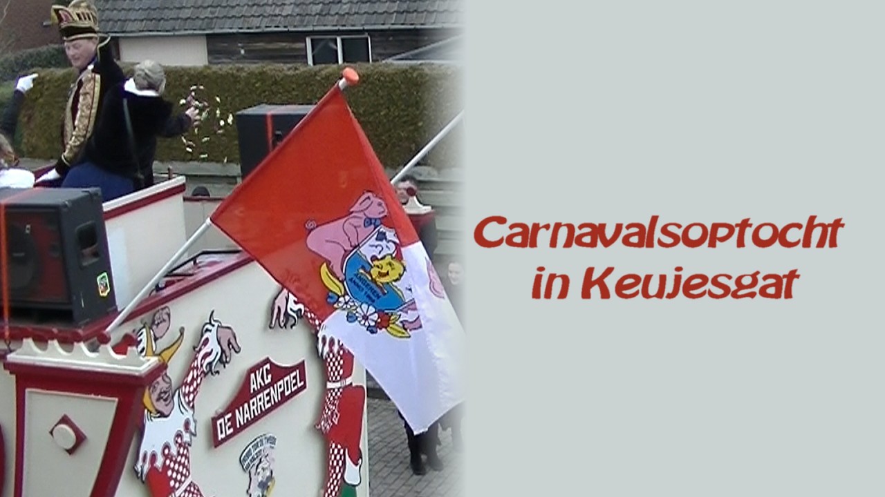 Carnavalsoptocht in Keujesgat