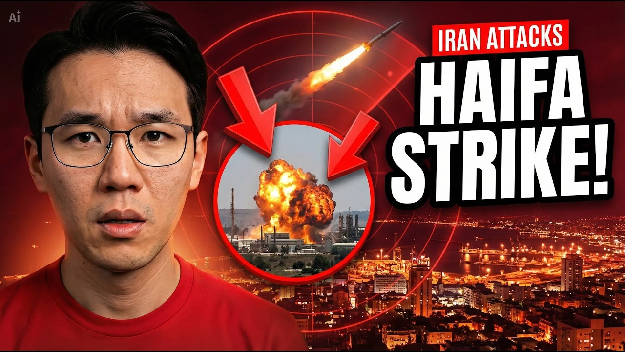 Иран нанес ракетный удар по оборонной промышленности Израиля в Хайфе.