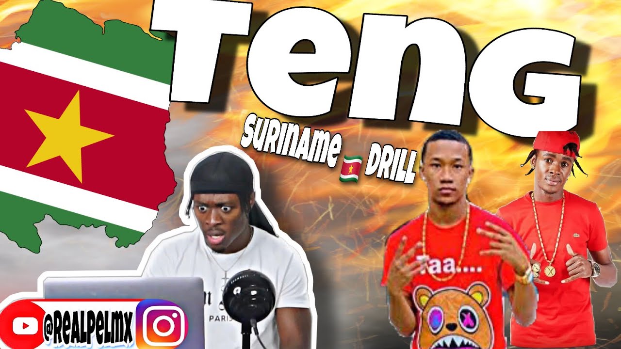 BAAD JURY x LILYOUNG & Psycho - Teng 🇸🇷🔥Suriname Drill🔥🇸🇷(Prod. by WESTLND) REACTION