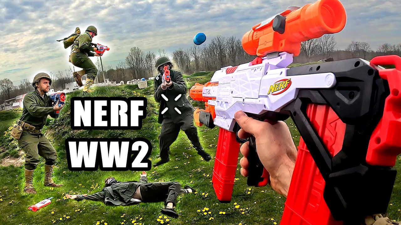 NERF МИРОВАЯ ВОЙНА: БИТВА | Нас зачислили!
