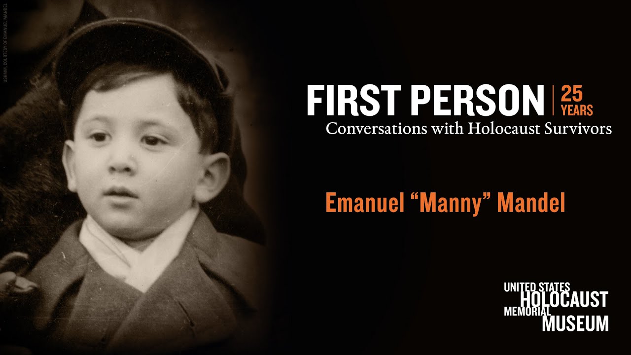 2025 First Person with Holocaust Survivor Emanuel 