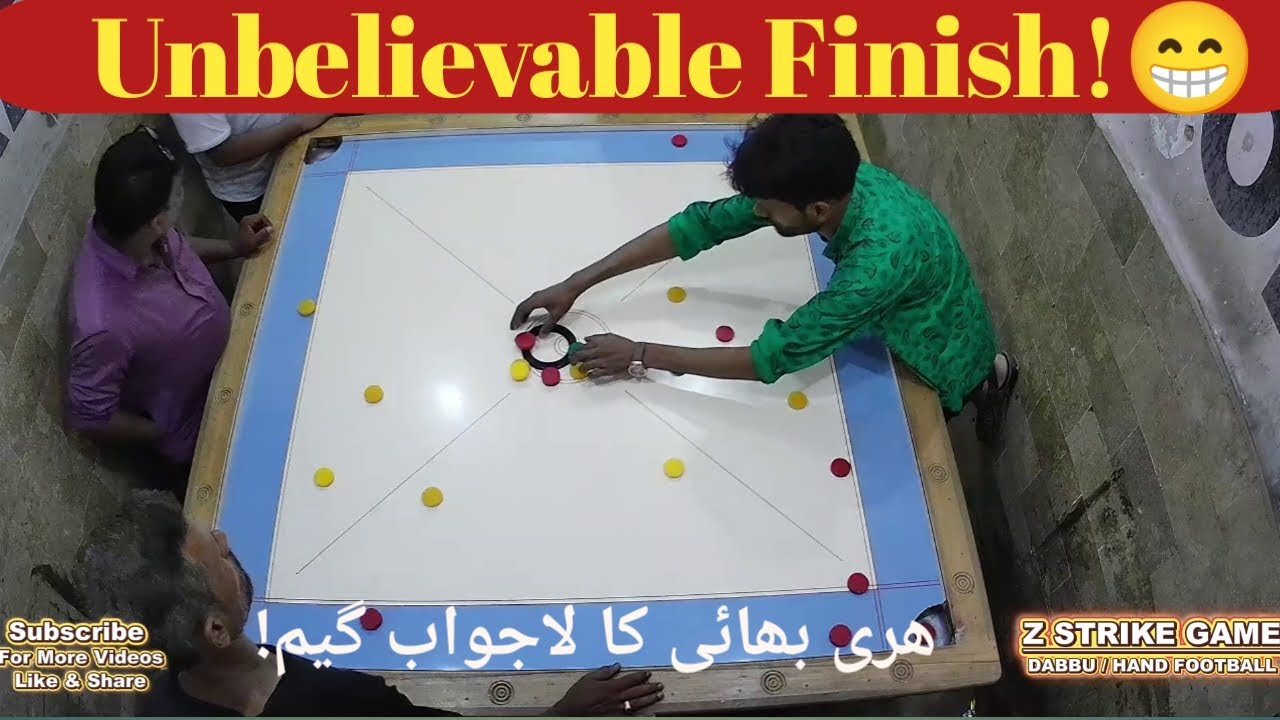 Unbelievable Finish! 😱 Carrom Dabbu Z Strike | Best of 5 – Game 2 ✅