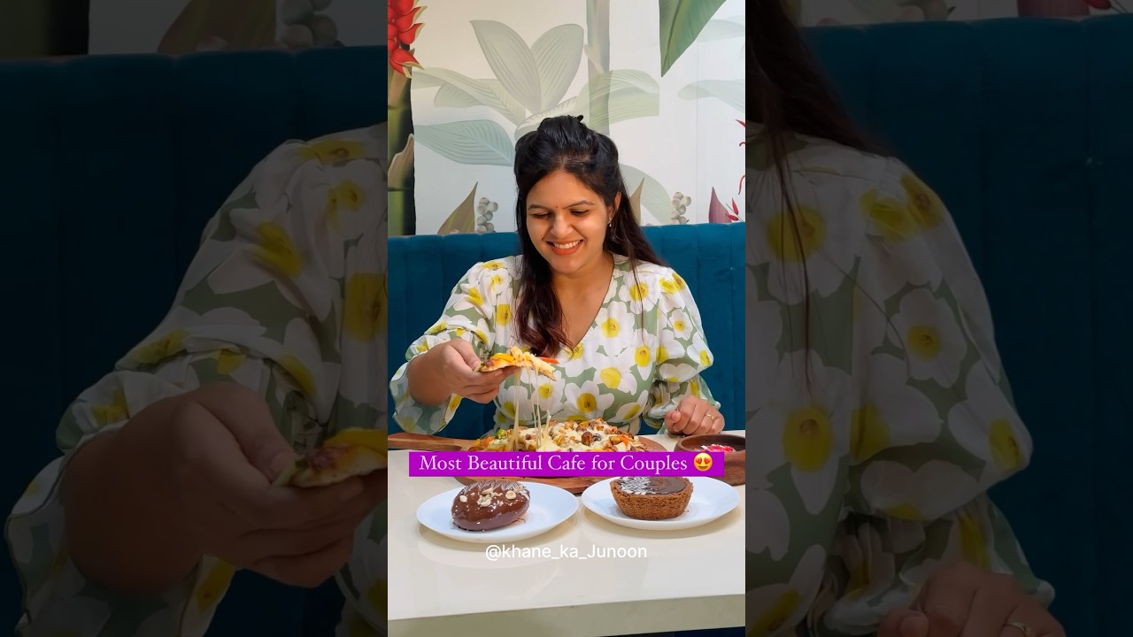 Most beautiful Cafe for couples in Pune #food #viral #shortsvideo #shorts