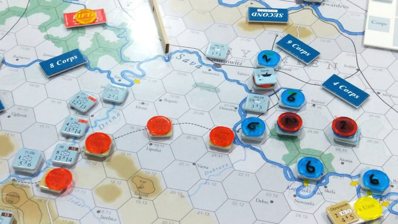 Example of play: 1914 - Serbien Muss Sterbien