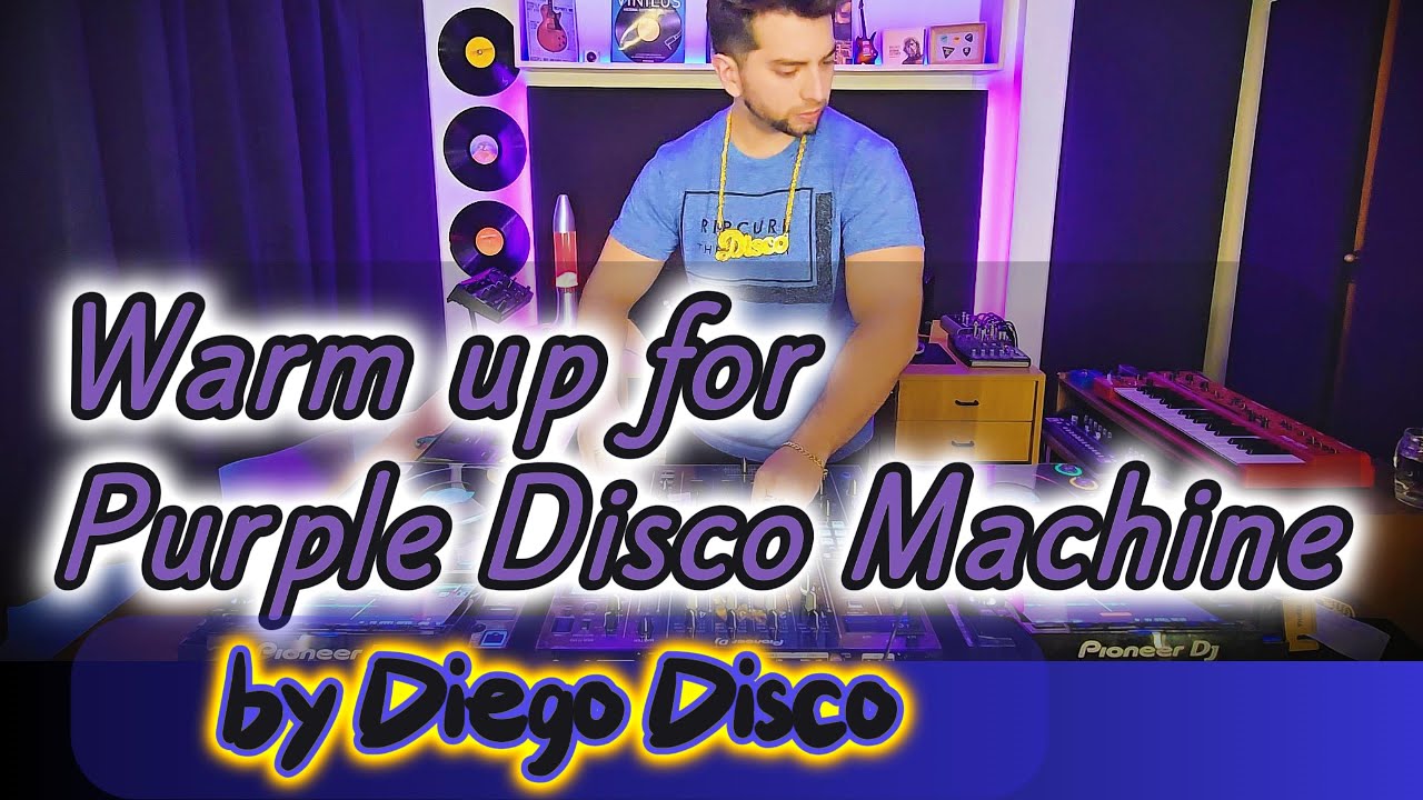 Warm up for Purple Disco Machine | Concept DJ set