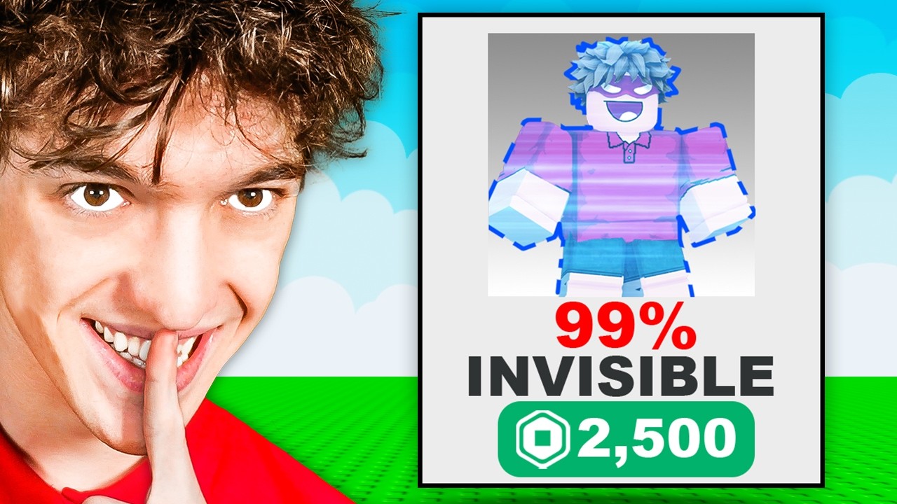 I Cheated With 99% Invisibility In Roblox!!