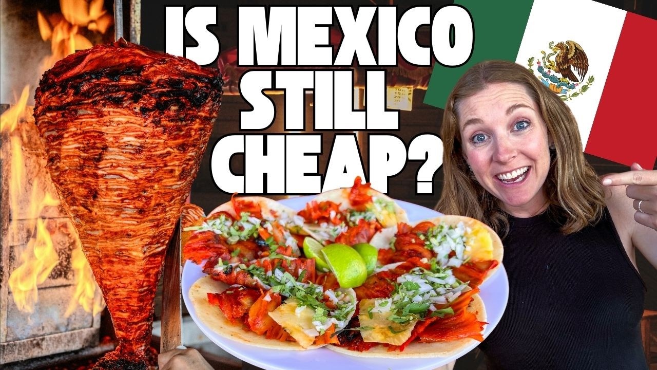 Is Mexico still cheap?  🇲🇽 ($1 Mexican Street Food Challenge)