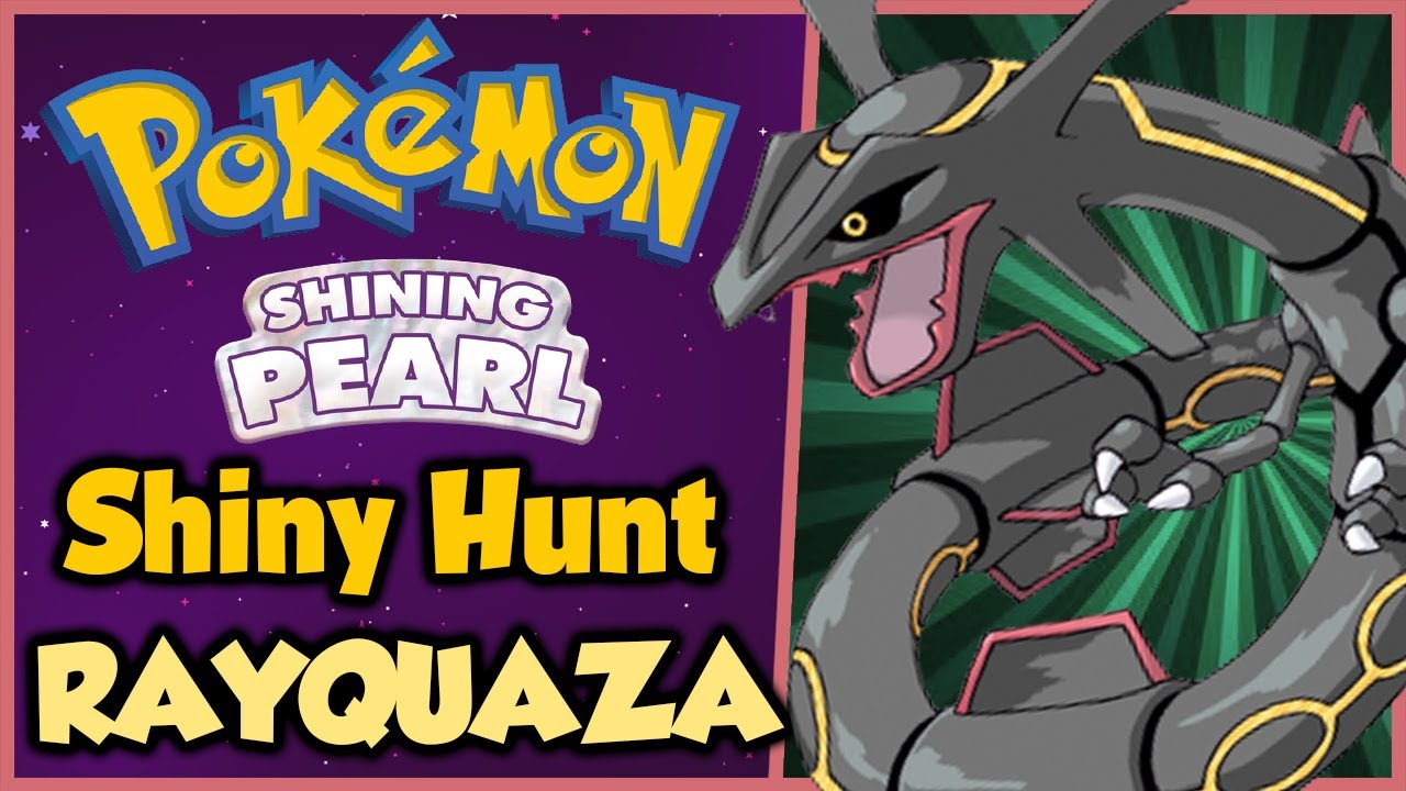 Ramanas Park Shiny Rayquaza Hunt (3000+ Resets) - Pokemon Brilliant Diamond and Shining Pearl - LIVE