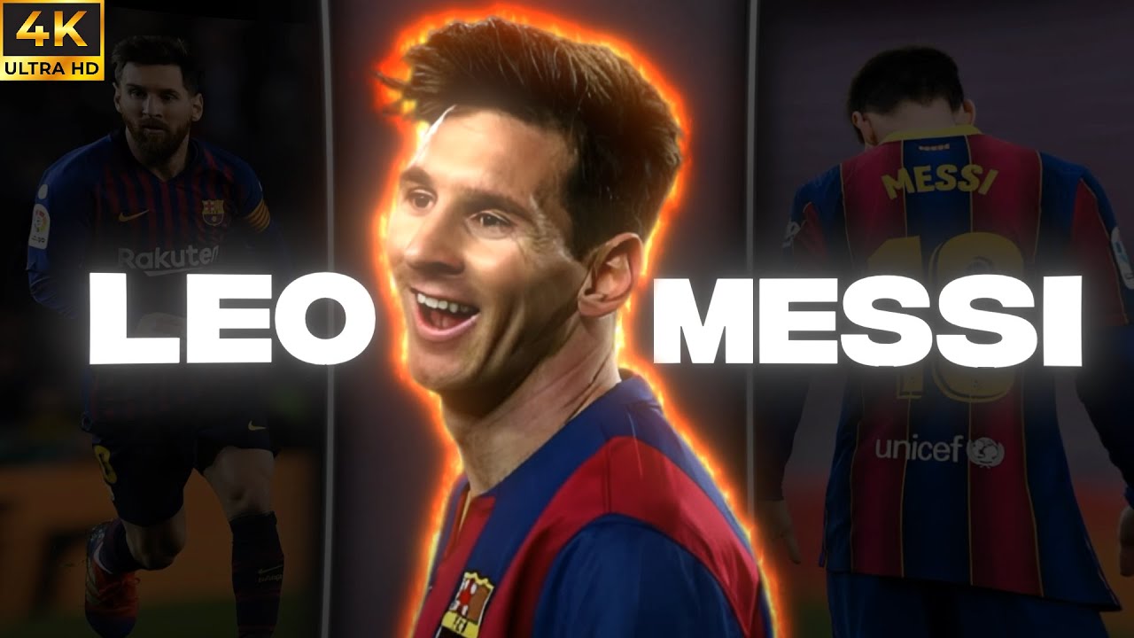 Lionel Messi 4K ScenePack🔥 | Clean Clips for Football Edits ✨
