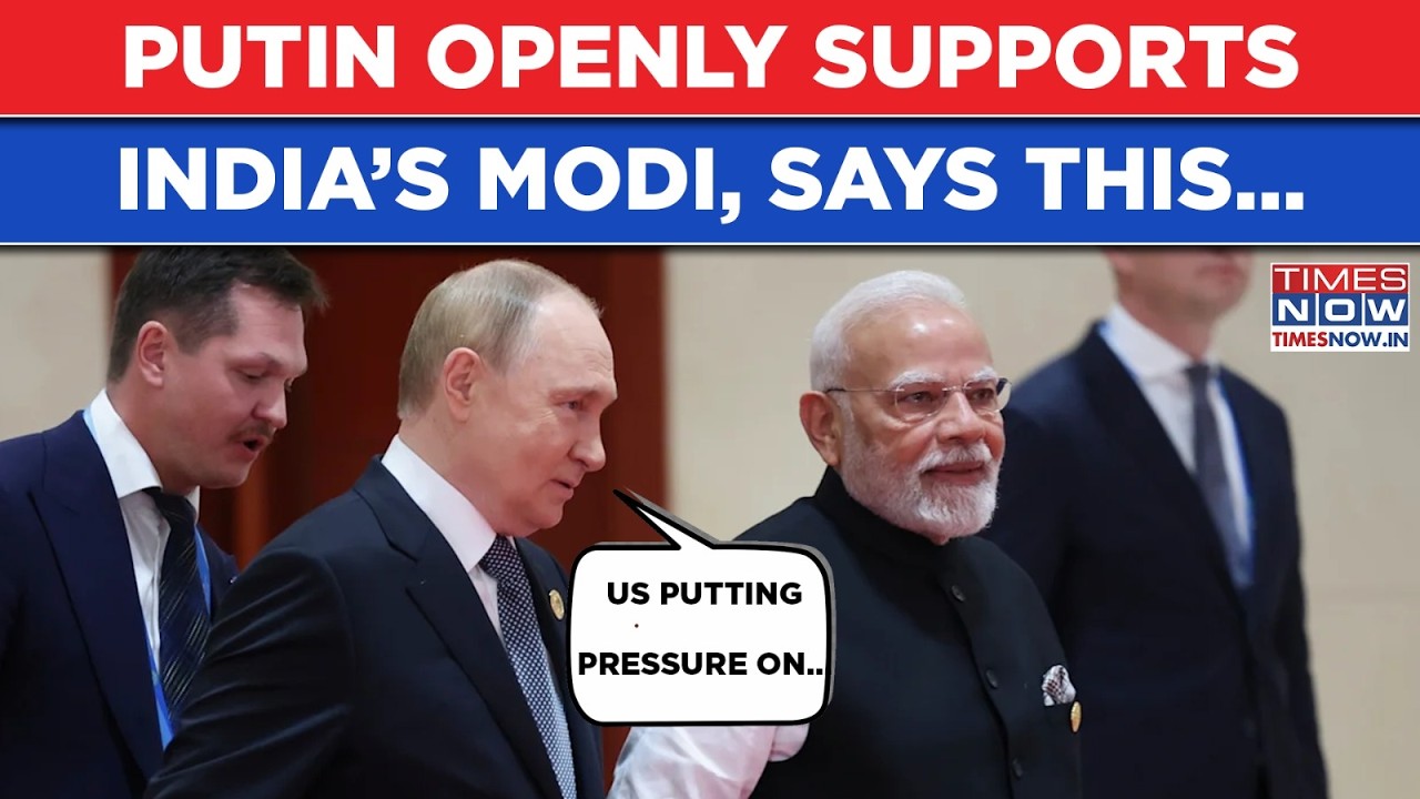 Putin Openly Supports PM Modi, Slams Trump For Pressurizing India| Russian President&rsquo;s Strong Speech