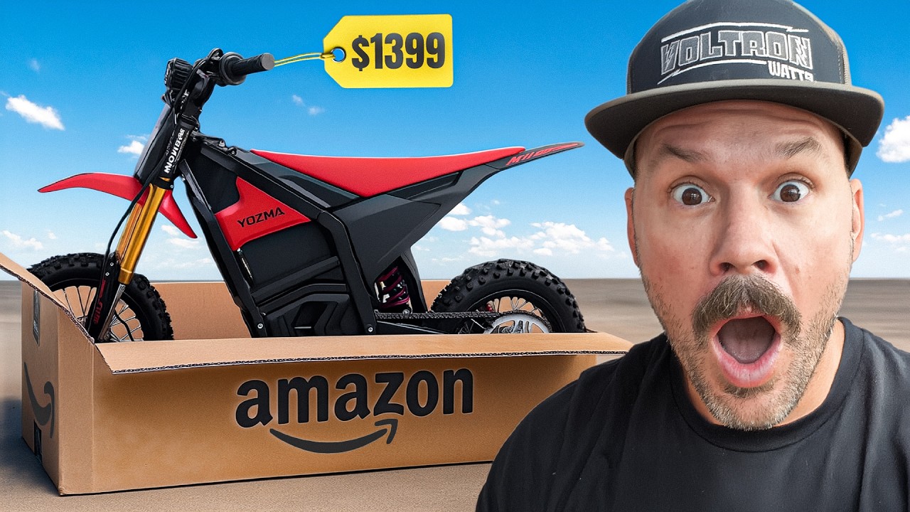 РАСПАКОВКА самого дешевого «легального» электробайка на Amazon!