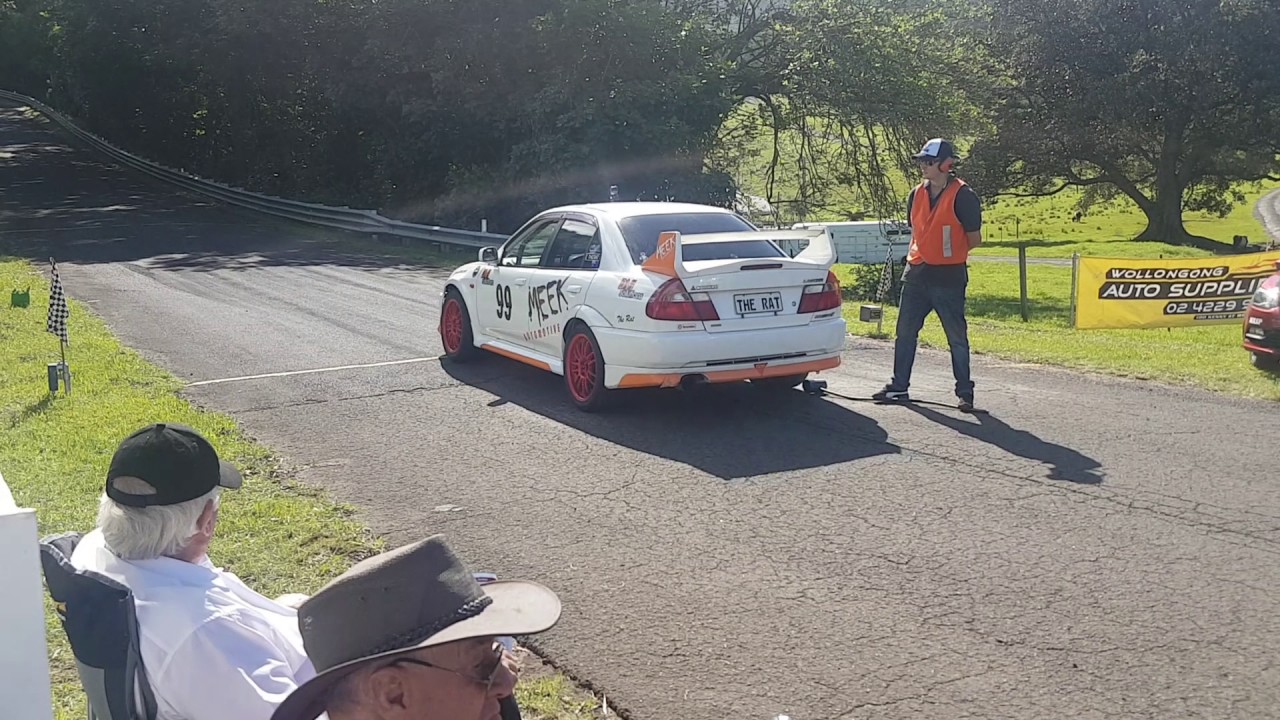 Huntley Hillclimb 2017 Meek Automotive Evo 5