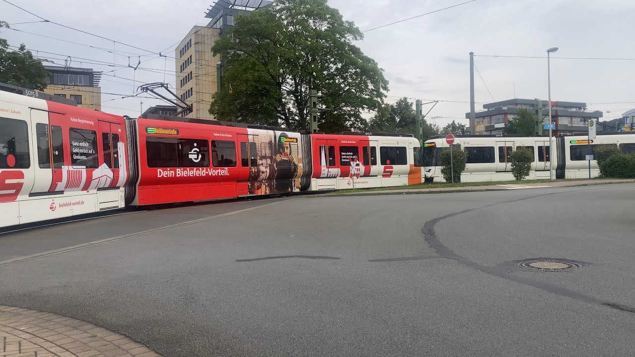 moBiel GTZ8-B (Vamos) 5015 & 5010 / Linie 2E Beckhausstraße