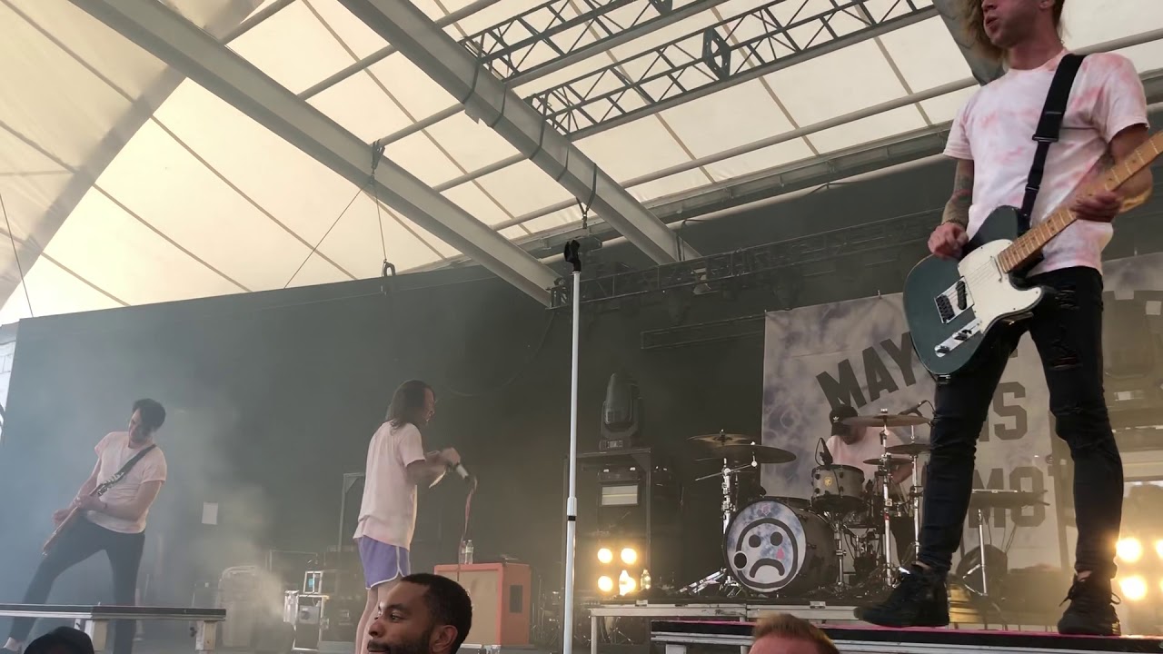 “Jamie All Over” LIVE by Mayday Parade at MECU Pavilion in Baltimore, MD on 7/12/19