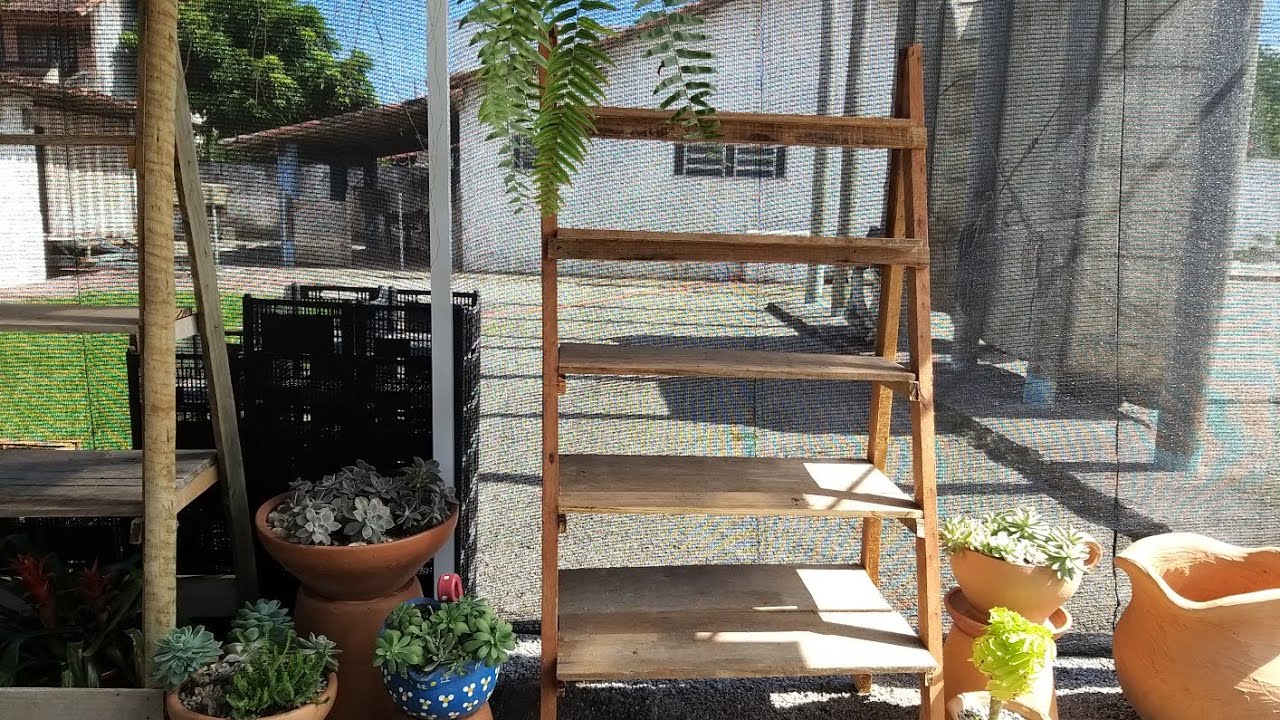 Estante para plantas/ Aprenda como fazer