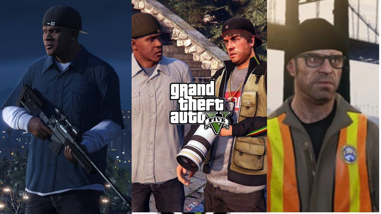 GTA 5 MISSIONS MONTAGE #1
