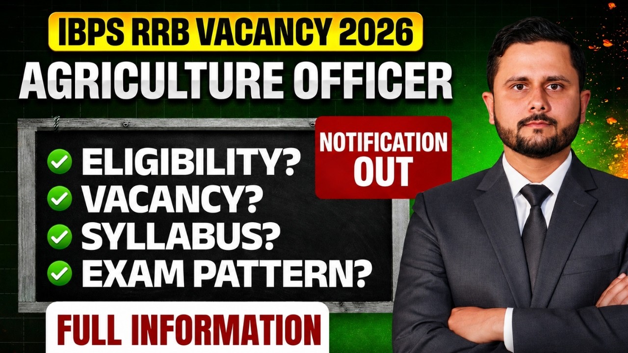 IBPS RRB Agricultural Officer Recruitment 2026 | Eligibility, Salary, Exam Pattern & Syllabus