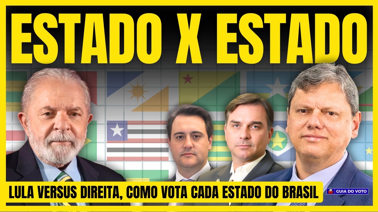 LULA vs DIREITA: QUEM VENCE EM CADA ESTADO? 27 Confrontos + Placar Final | Real Time Big Data