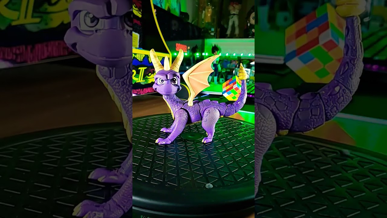 SPYRO💥🔥THE DRAGON🐲⚡NECA🌟 FIGURE UNBOXING📦 #Shorts