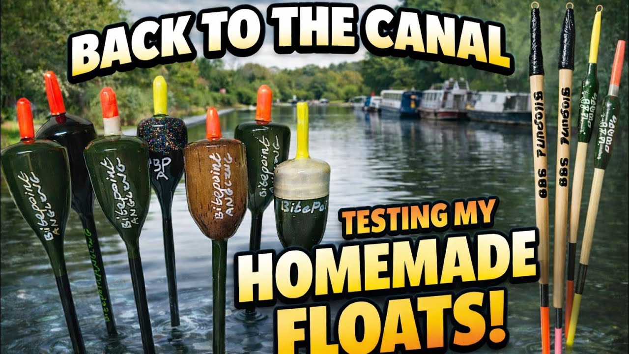 Homemade floats on the Canal