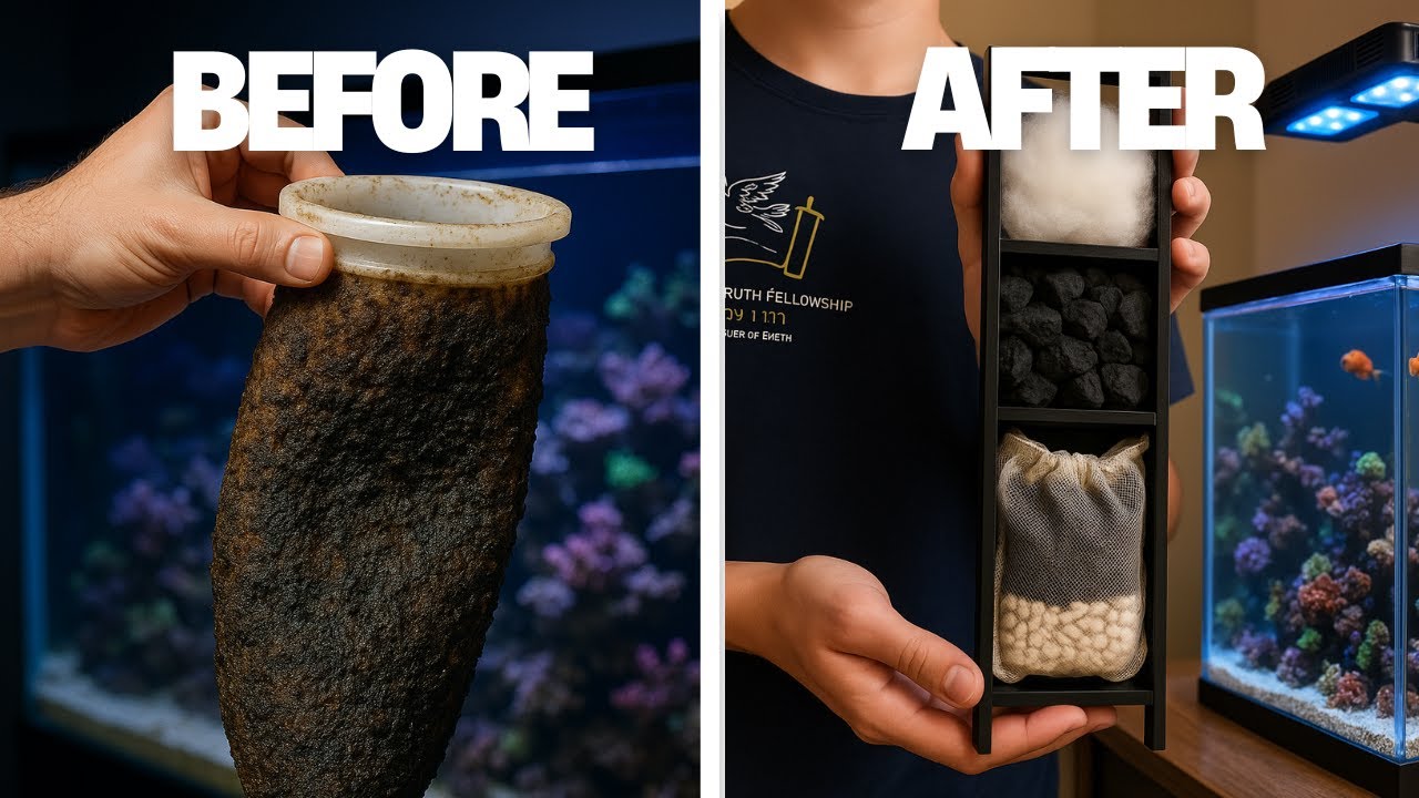 Why I Ditched Filter Socks for a Filter Caddy in My Reef Tank. HUGE change i'm never going back!