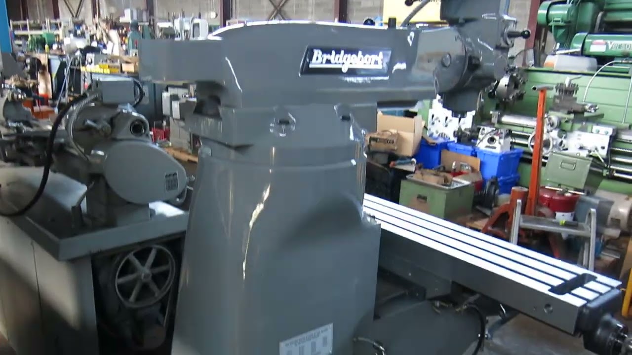 Bridgeport Series 1 2 hp Milling Machine @ Mullin Machinery of NJ