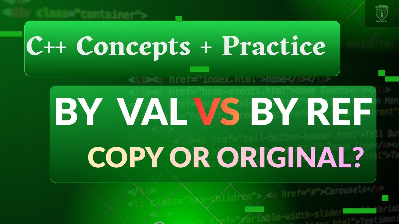 What’s the Difference: Pass by Value vs Pass by Reference in C++? (Copy vs Original)
