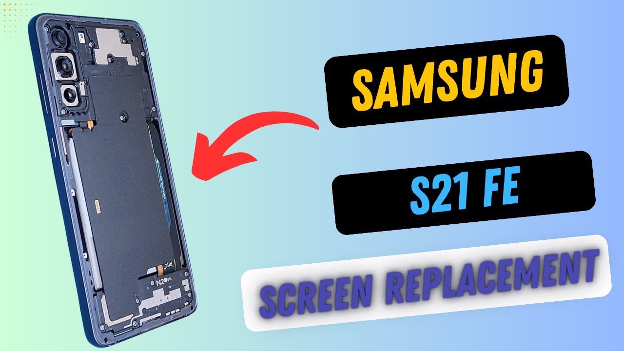 Samsung S21 FE Screen Replacement I LCD Broken Fix!