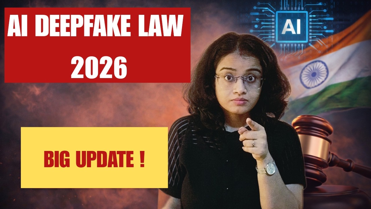 AI Deepfake Law 2026 Explained | 3-Hour Takedown Rule, Punishment & Your Digital Rights#onlinesafety