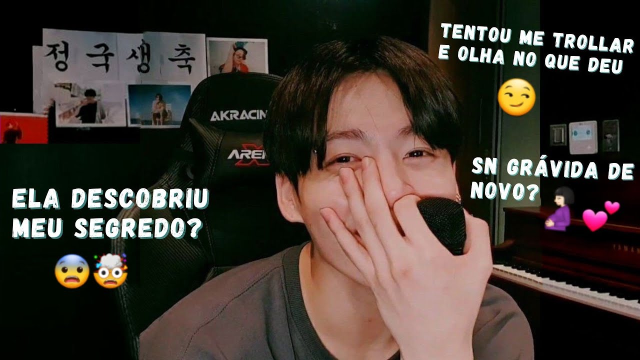 ASMR JUNGKOOK - SN OUVIU UMA CONVERSA MINHA E... [TR0LL]