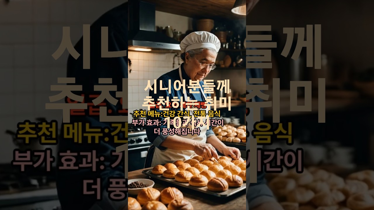 60대 시니어분들에게 권유되는 취미 활동 10가지