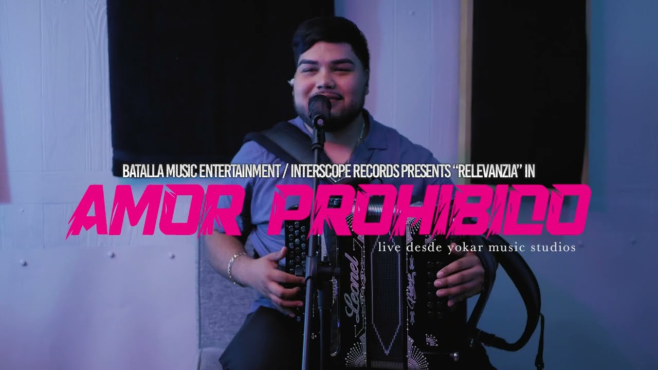 Relevanzia - Amor Prohibido | Cover (Live Video) #selena #amorprohibido