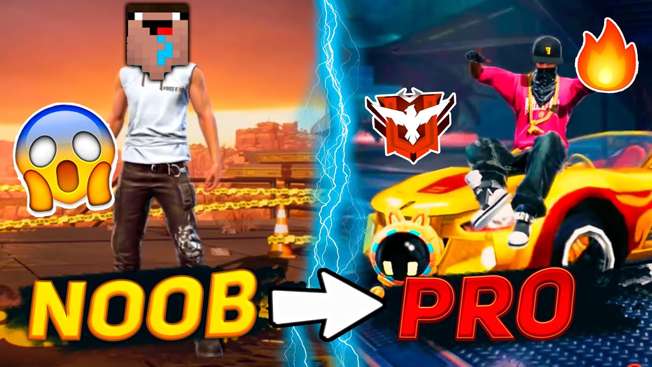 Free Fire new account to *PRO* challenge #2 noob to pro😱🔥