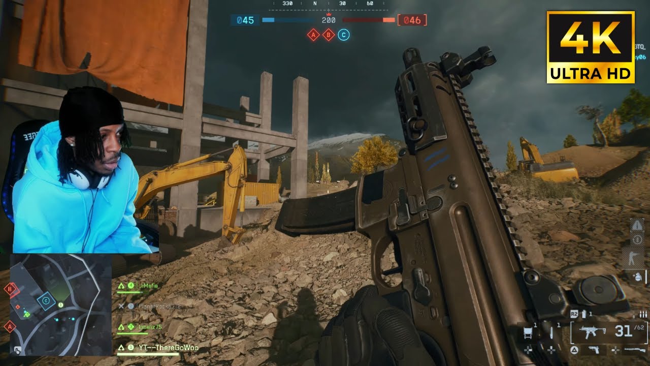 Playing Battlefield 6 Like a COD Player Part 2!  Domination Gameplay 4K