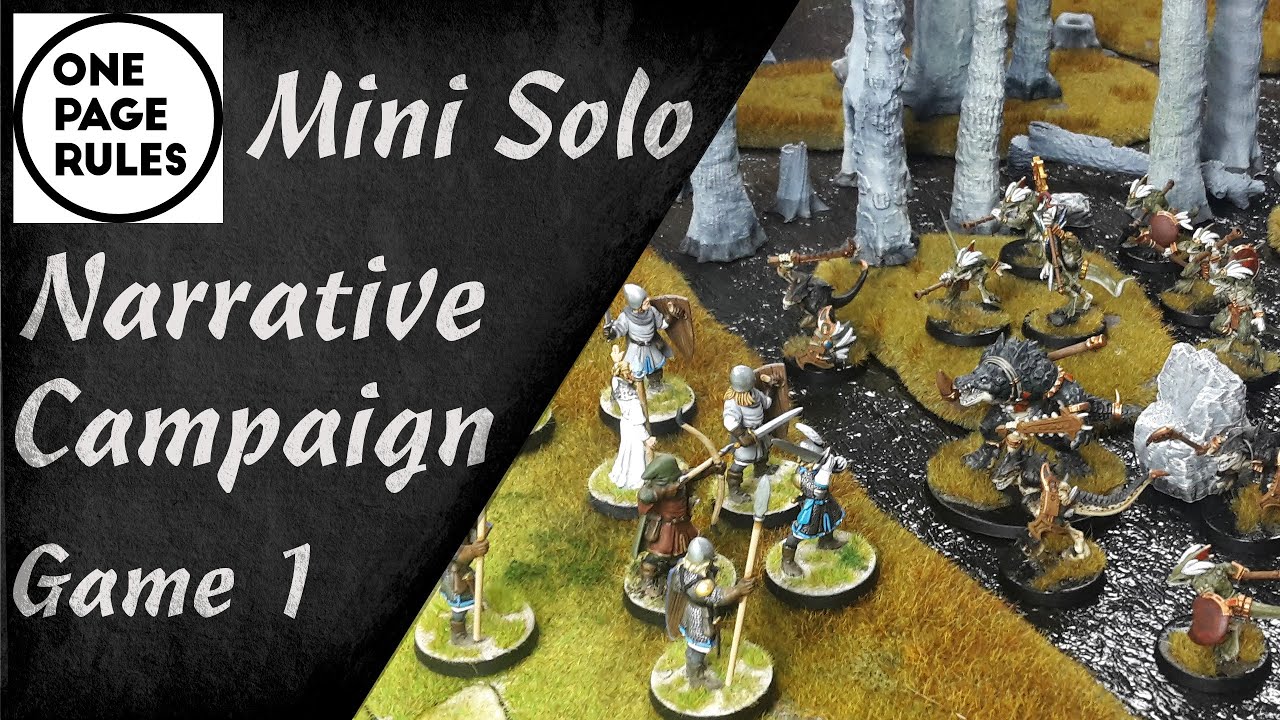 Relics and Redemption - Game 1 - Age of Fantasy Solo Narrative Campaign