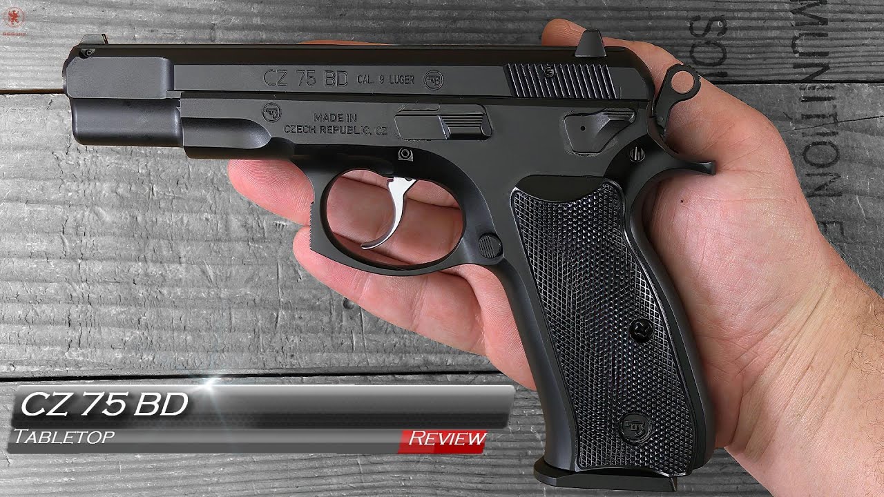 CZ 75 BD Tabletop Review and Field Strip