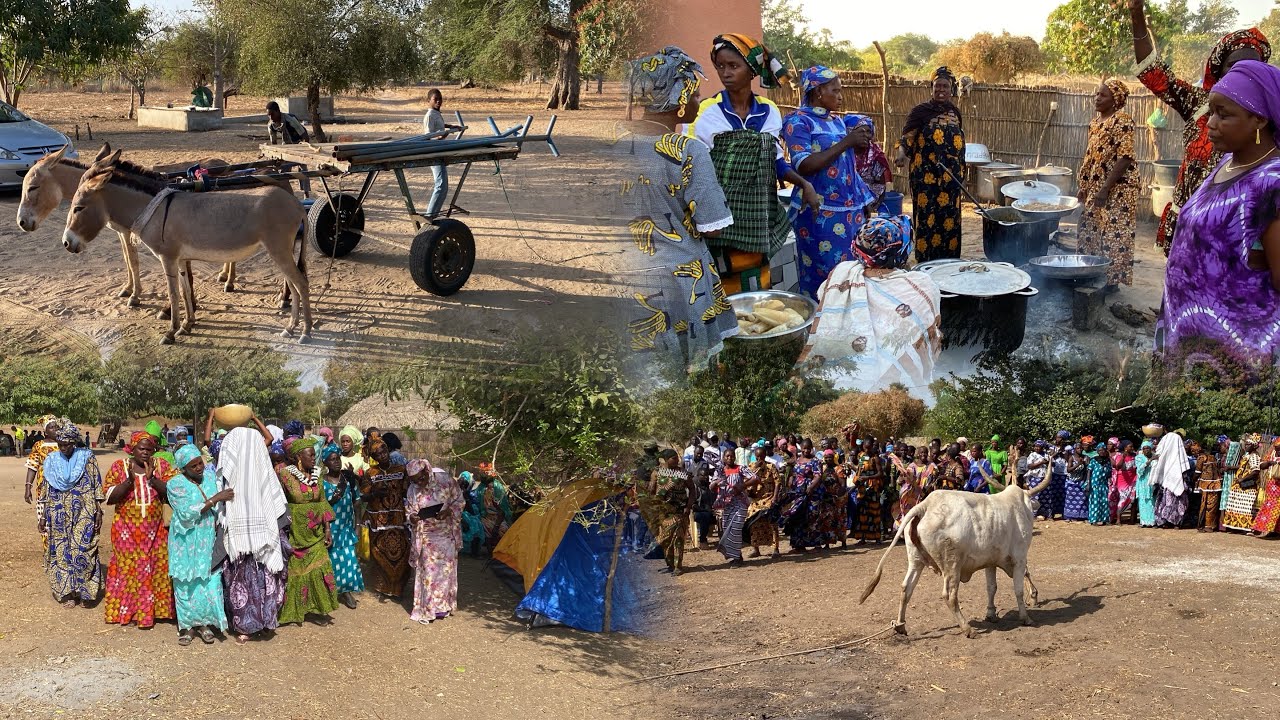 Decouvrez la Tradition Ha Magne et Biid Gokh Mariage Saliou Tine Diamé Terry à Soudiane 