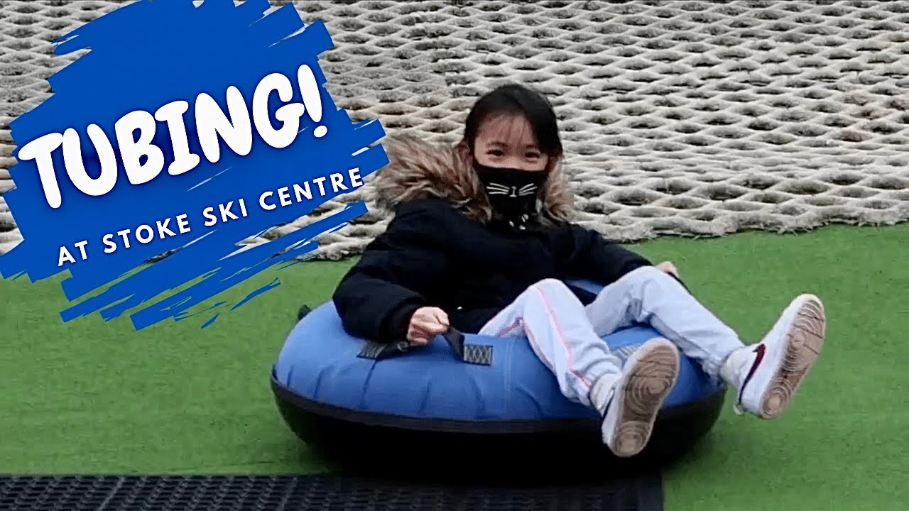 Tubing At Stoke Ski Centre