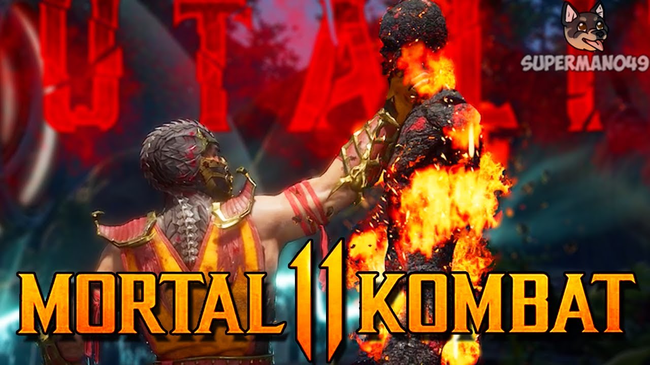 THE BEST SCORPION BRUTALITY COMBO FINISH! - Mortal Kombat 11: 
